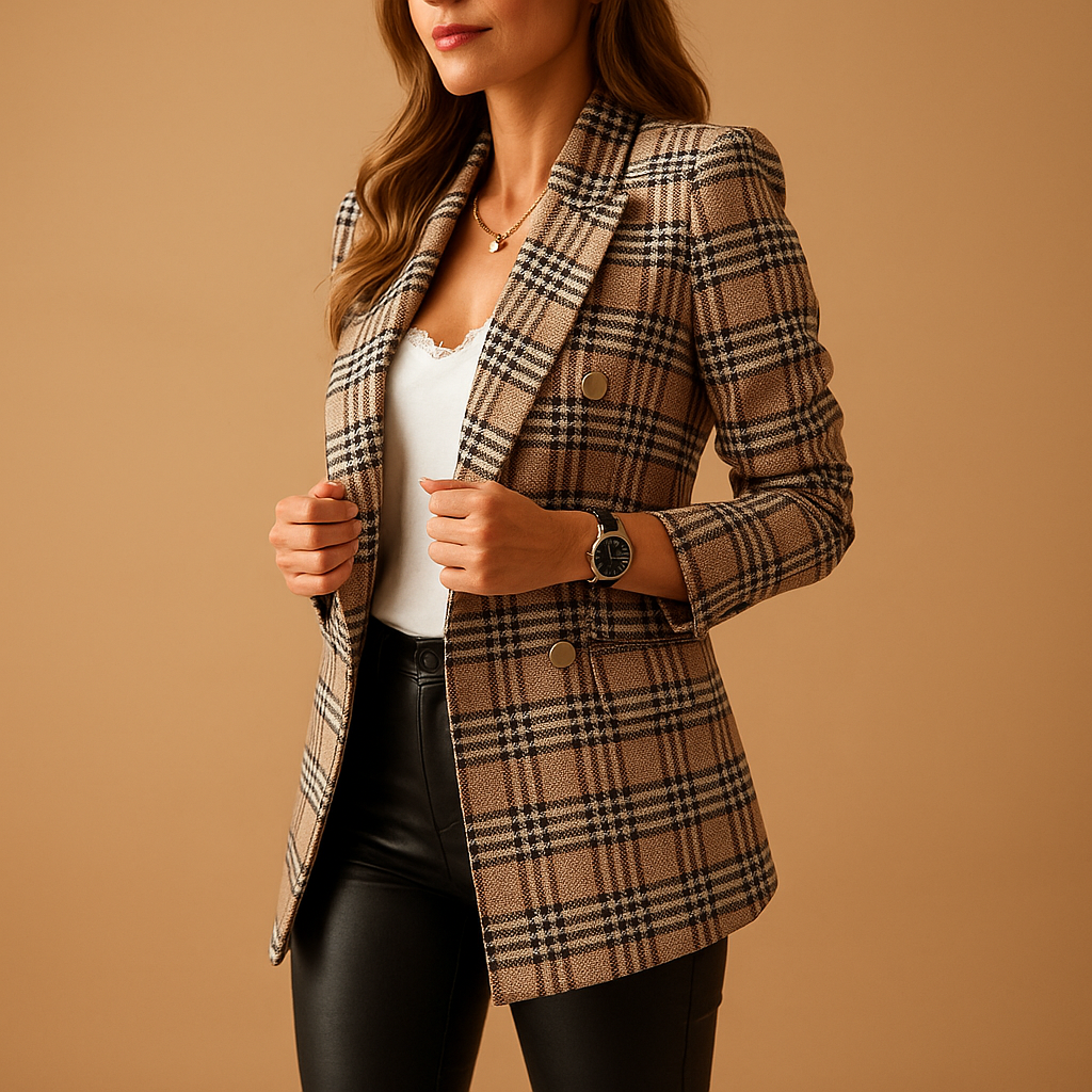 Flatterende blazer for kvinner