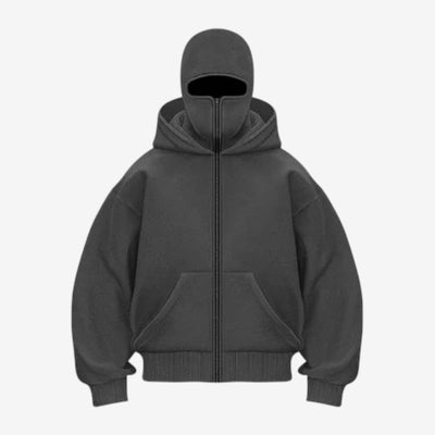 Hettegenser med dobbelt lag